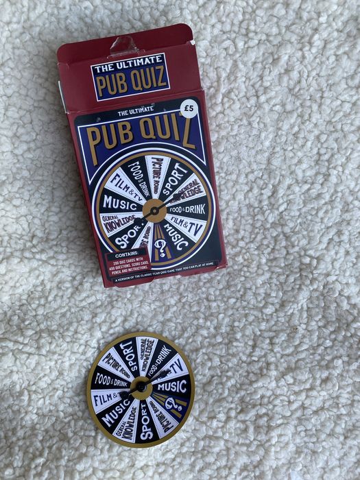 Pub quiz gra karciana kompletne