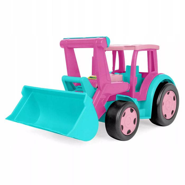 Gigant Traktor Ładowarka Różowy. Nowy Produkt