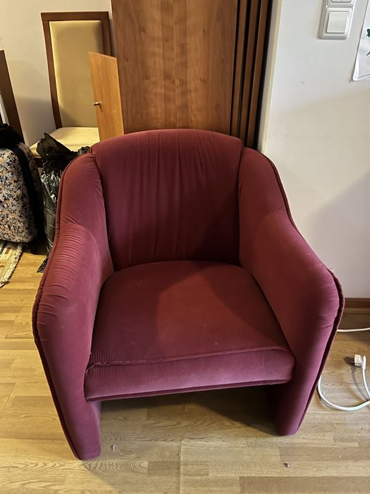 Poltrona/Sofá Boudeax/Vermelho
