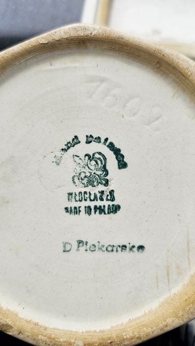 Ceramika Włocławek komplet