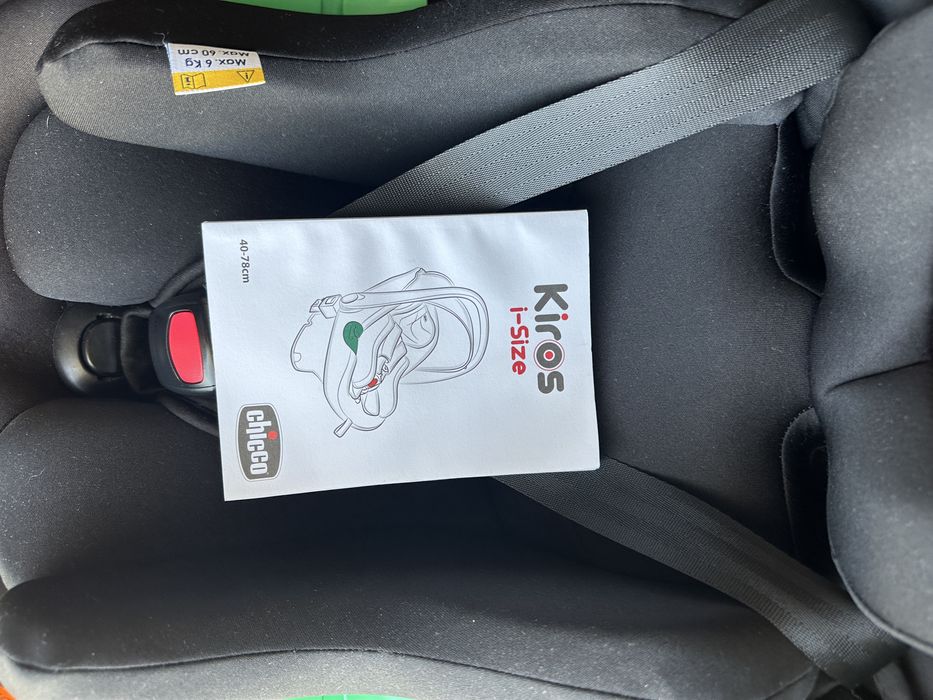 Cadeira Auto CHICCO PUERICULTURA Kiros i-Size Black c/Base