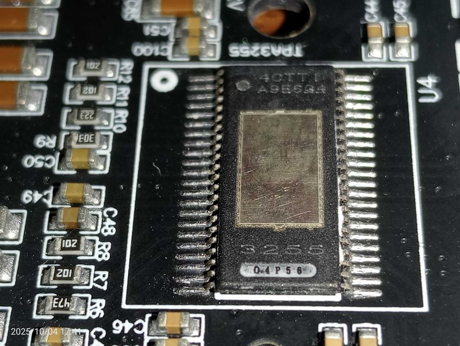 TPA3255 Пiдсилювач  стерео 300WX2,  Hi-Fi  класу D