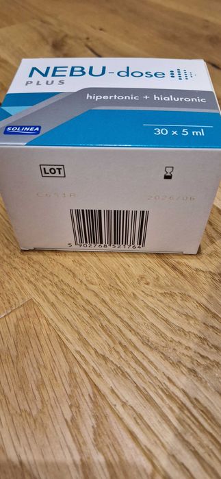 Nebu dose plus sól fizjologiczna