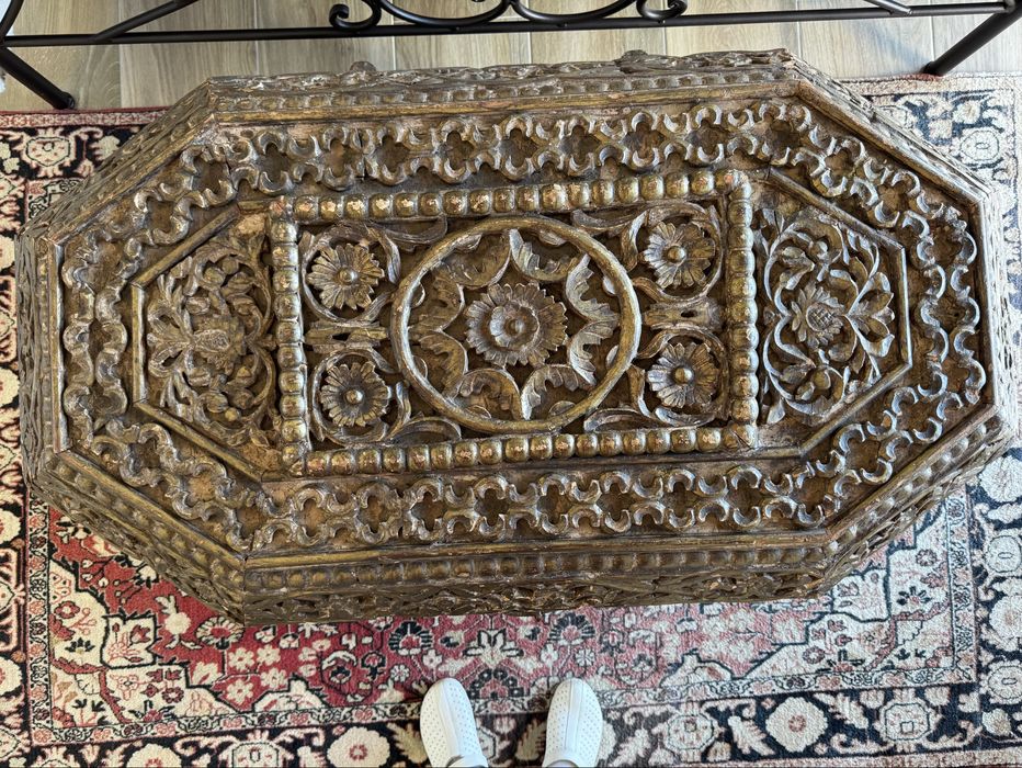 Baú de casamento antigo. Antique wedding case