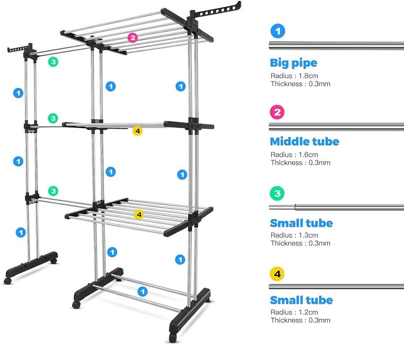Suszarka  na pranie xxl