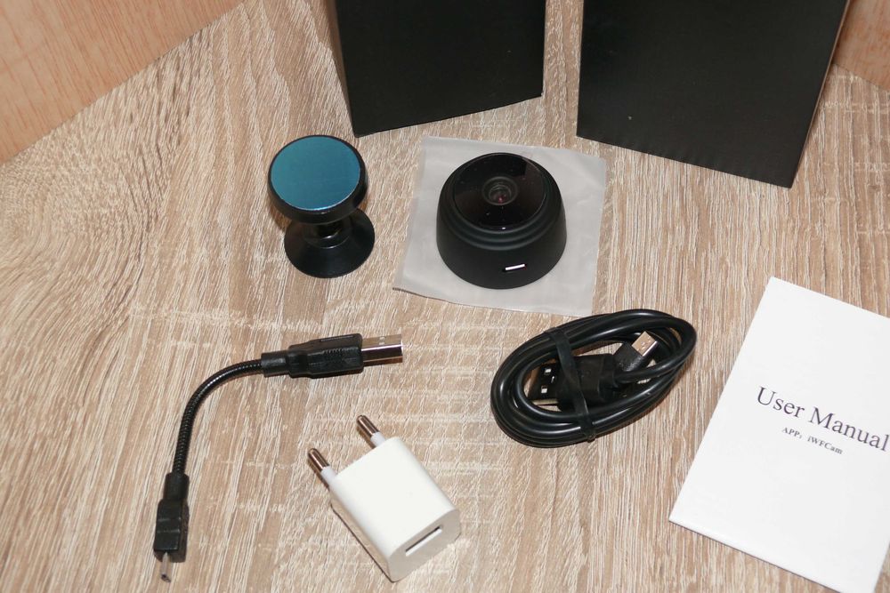 Mini câmera sem fio, câmera de vídeo sem fio WiF