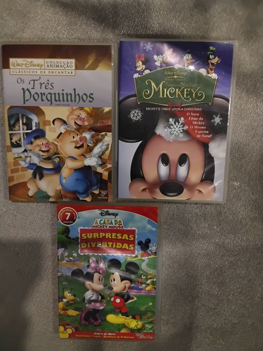 DVD's infantis várias colecções