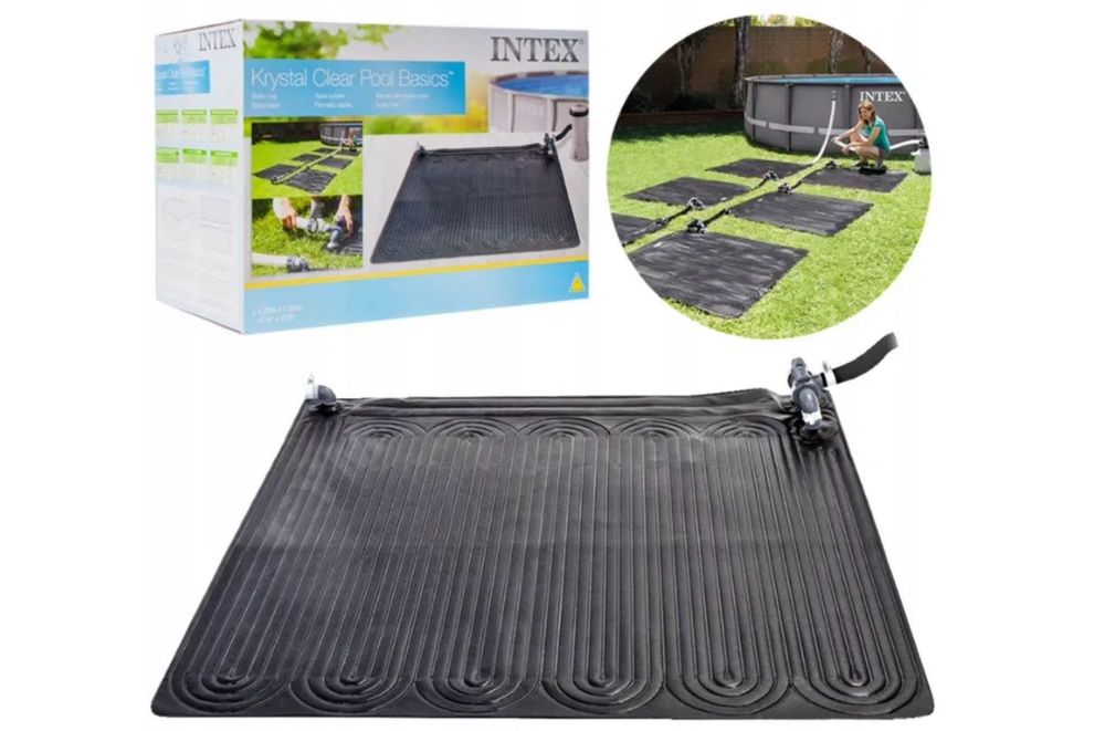 Mata solarna do podgrzewania wody Intex 28685 120 x 120 cm 2x
