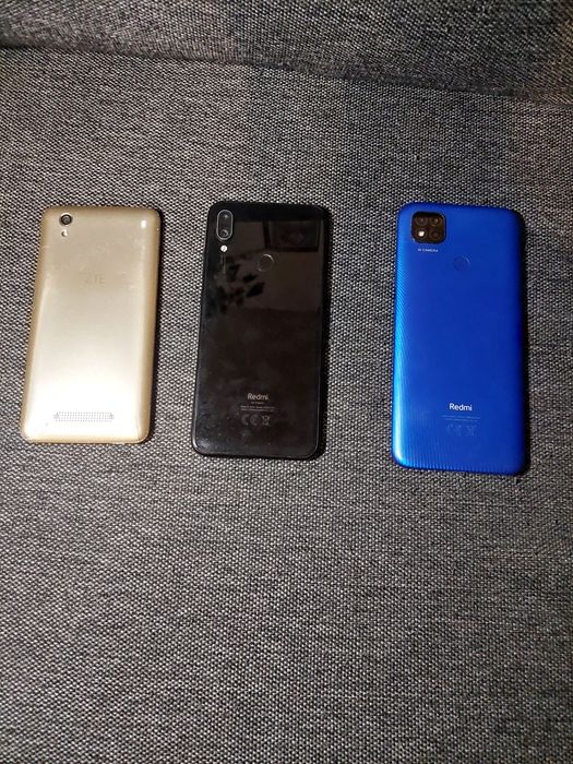 Redmi 9 c , redmi note 7 , ZTE.