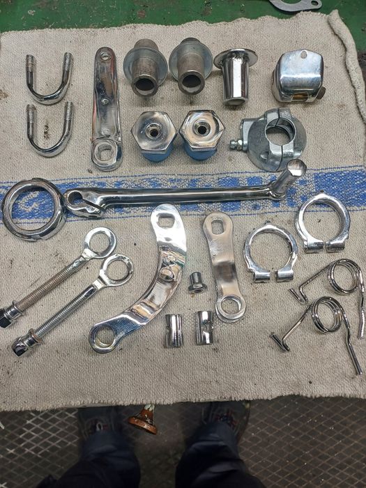 Kolekcjonerskie zabytkowe Chromy Wsk