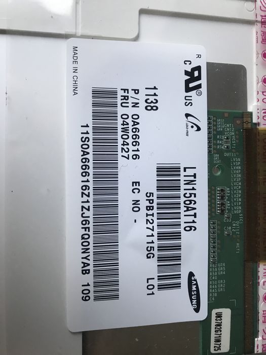 Матриця LTN156AT16-L01 Samsung
