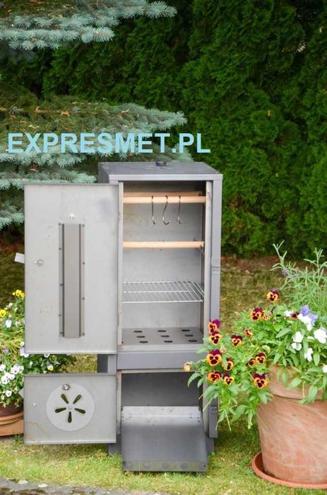 Wędzarnia ogrodowa Wędzarka stalowa metalowa wędzok GRILL opalana drew
