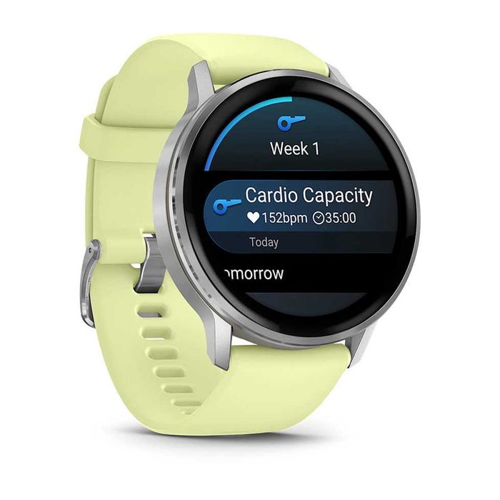 Garmin Venu 4 - 45 мм Silver з силіконовим ремінцем  010-03014-02
