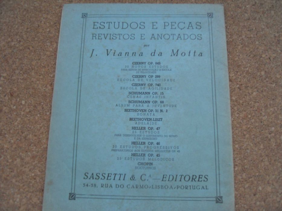 Partituras de Piano Antigas