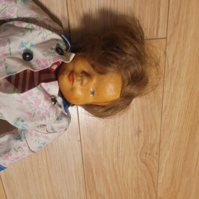 Lalka artystyczna z lat 50.–60 typ „Kruse-style”