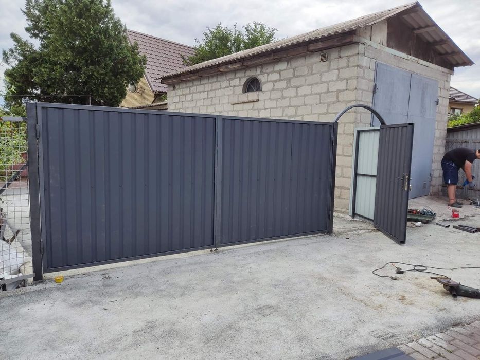 Ворота Лестницы Навесы с поликарбоната Заборы с проф. настила!!!
