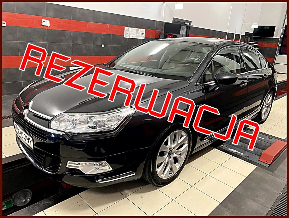 Citroën C5 exclusive automat czujniki parkowania podgrzewane fotele ledy bi-xenon