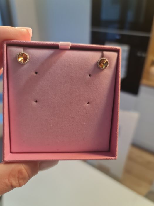 Kolczyki kryształki Swarovski