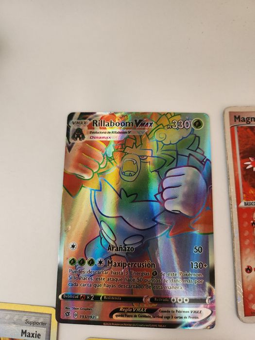 Lote de cartas pokemon