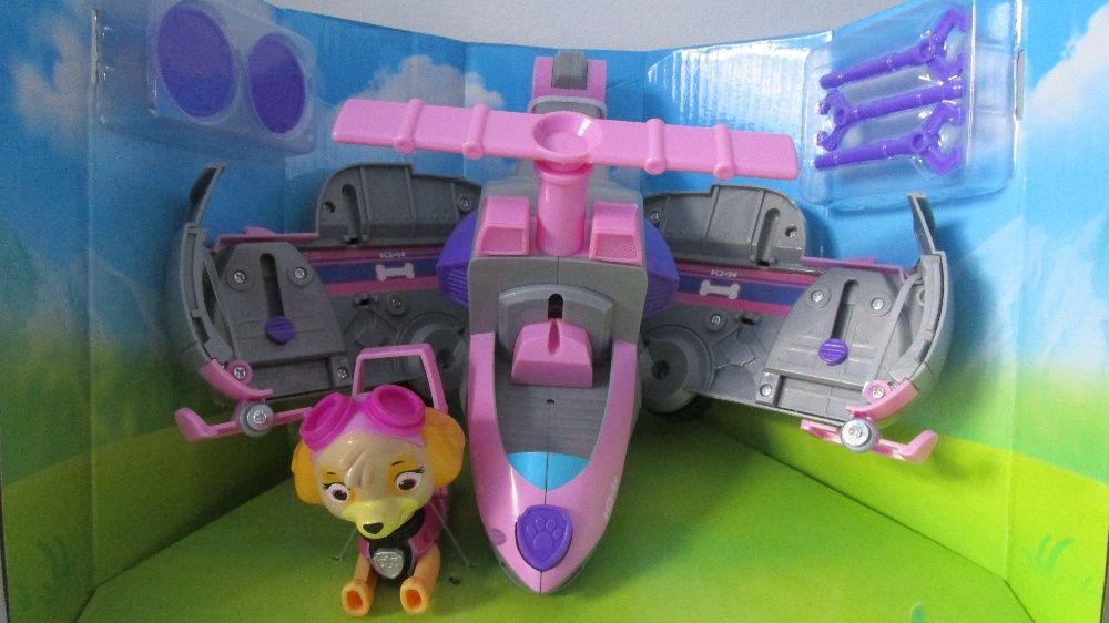Veículos Flip & Fly do Chase e Skye NOVOS - Patrulha Pata / PAW Patrol