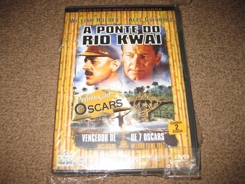 "A Ponte do Rio Kwai" de David Lean/Edição Especial 2 DVDs/Selado!