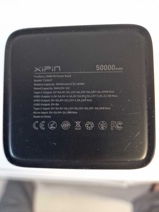 Павербанк Xipin T149LP PD100W 50000mah Black