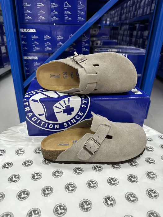Birkenstock Boston beżowe 40