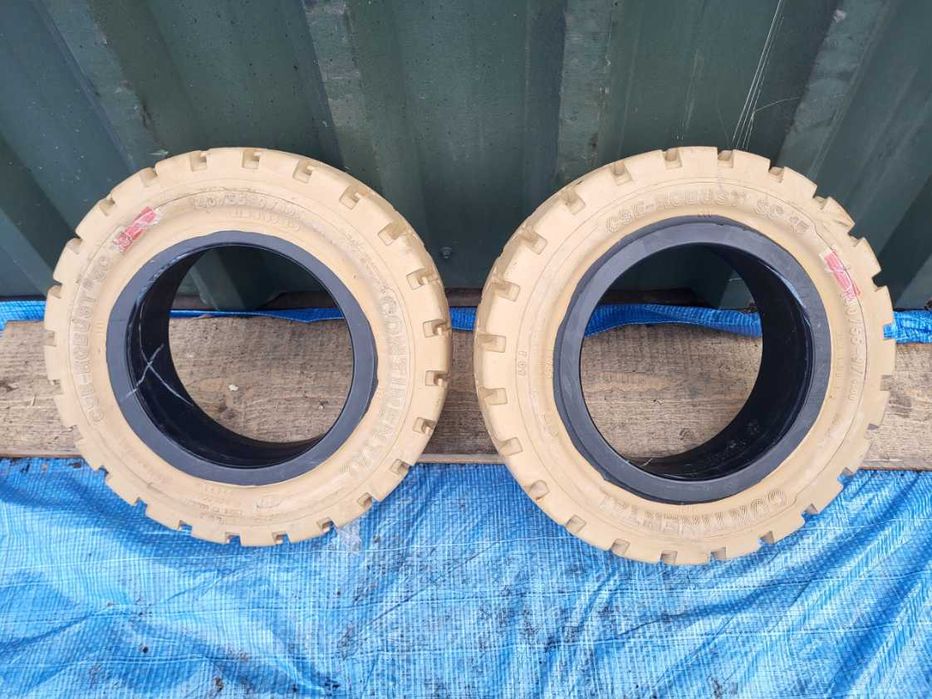 Opony Continental 140/55 - R 9 Pełne Sc 15 Białe