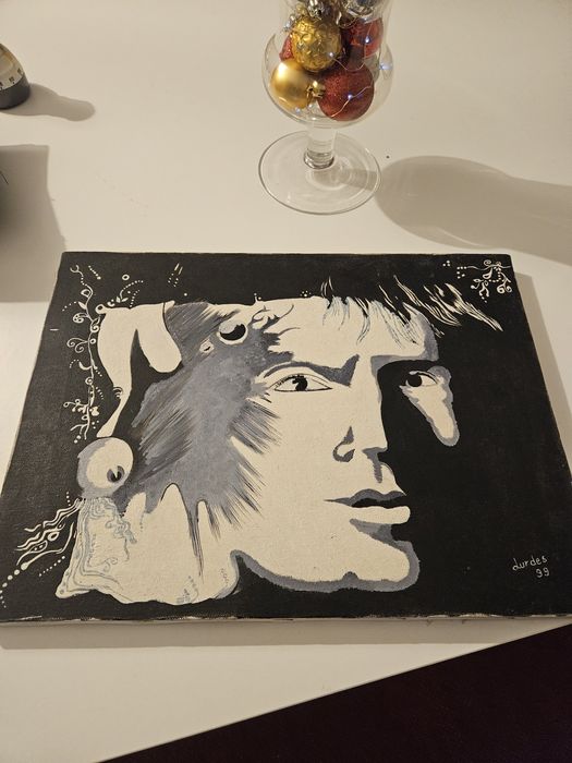 Quadro pintura sobre tela