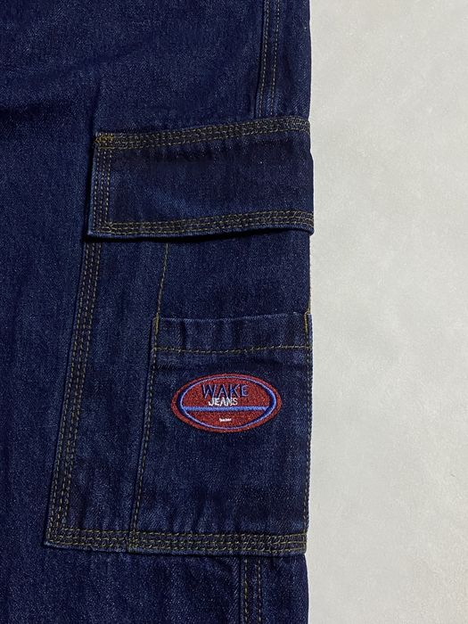 Wake Baggy Rap Cargo Jeans карго джинсы широкие shein
