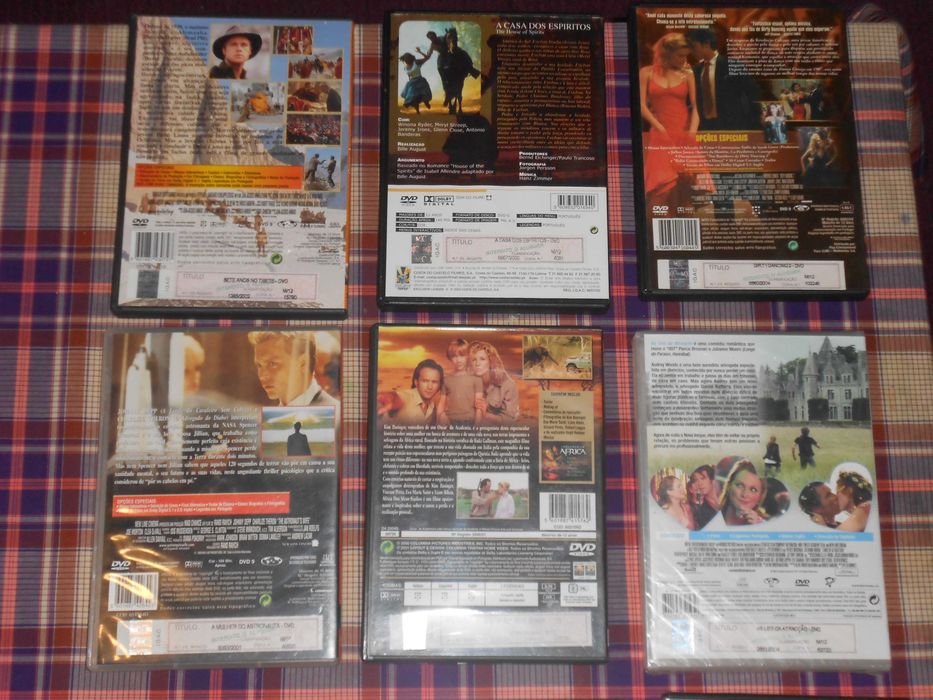 DVD romantico romance aventura comedia como novos - 10 titulos