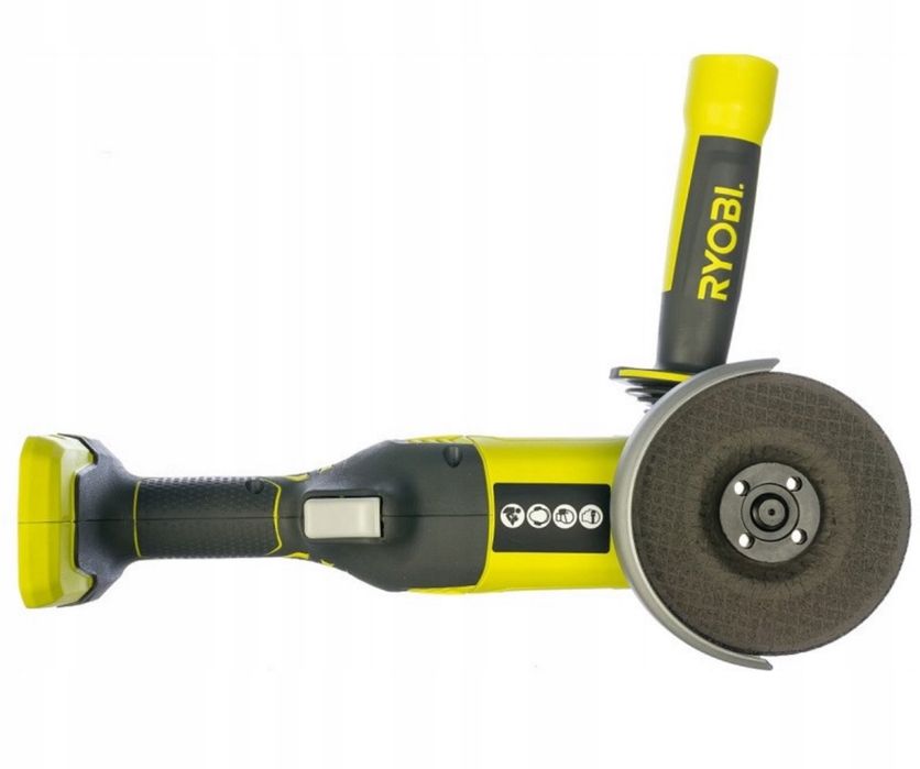 RYOBI Szlifierka Kątowa Akumulatorowa Bezszczotkowa 115m Tarcza