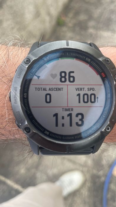 Relógio Garmin Fénix 6X Pro + Monitor Cardíaco HRM-Dual Preto