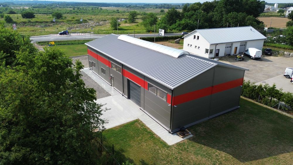 HALA STALOWA 12x30x5 magazynowa/produkcyjna/warsztat HAL-PROJEKT