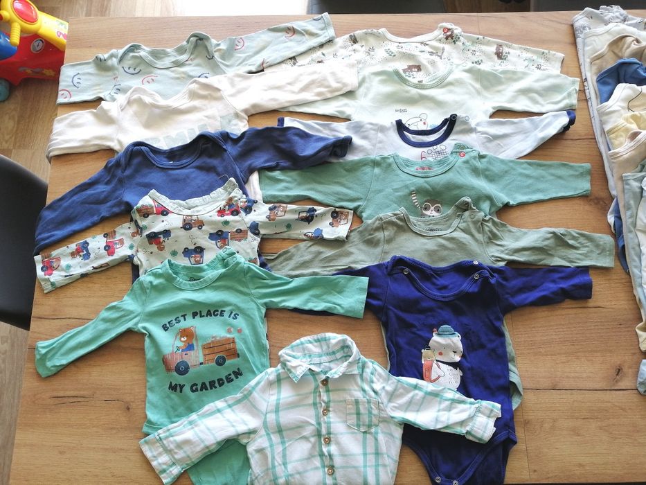 Paka ubrań dla chłopca 74-80