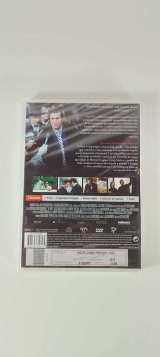 Golpe Quase Perfeito - Richard Gere - DVD - Selado