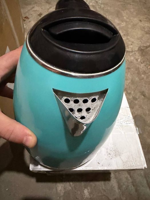 Електрочайник DELFA DK 3520 X Turquoise 1.8 л, 1500 Вт / Электрочайник чайник б/у