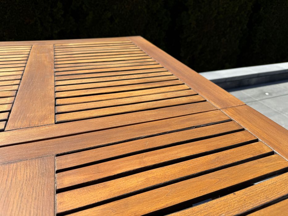 Stół ogrodowy/ taras z litego drzewa