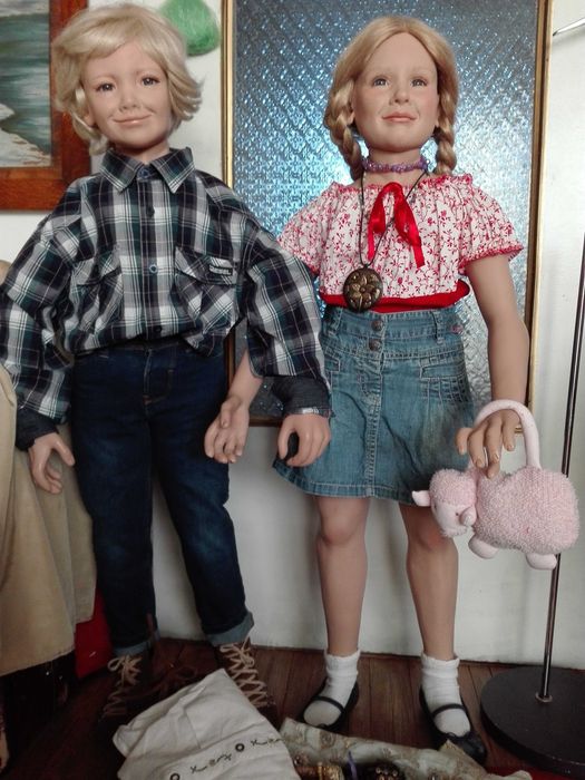 Taniej! Lalka kolekcjonerska,107cm, winylowa, Susan Lippl