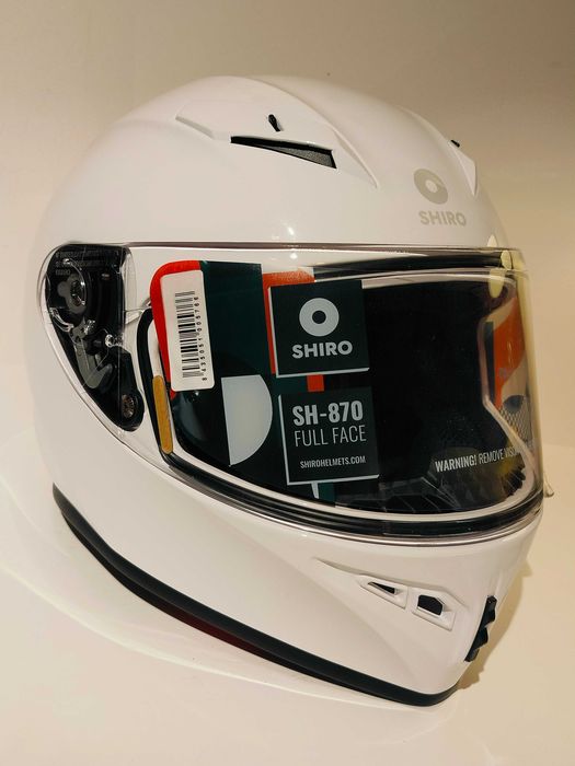Capacete integral Shiro SH-870 mota scooter novo