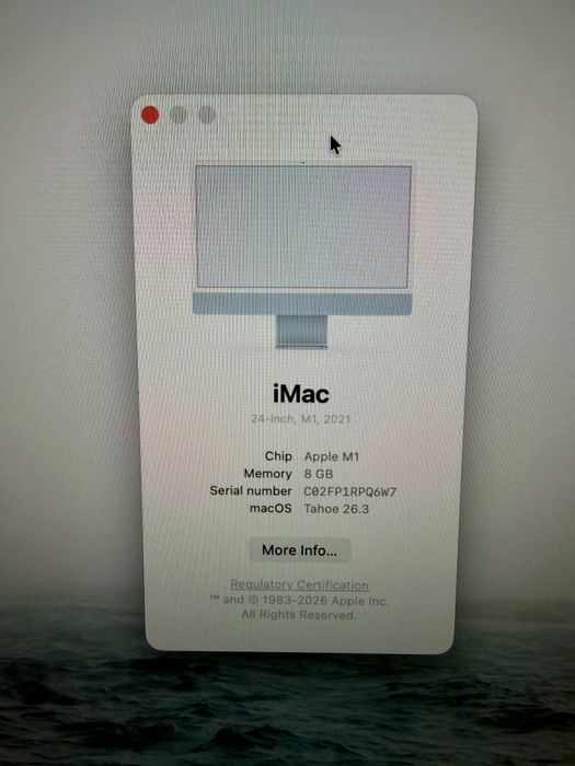 iMac 24” M1 2021 | 8GB | 256GB | Com caixa | Muito bom estado