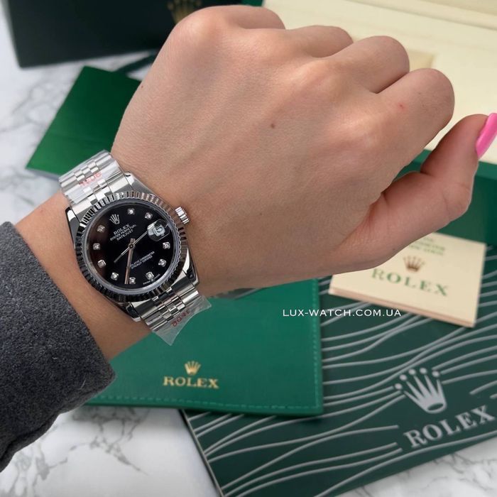 Часы Rolex Datejust Diamond 36 женские Ролекс