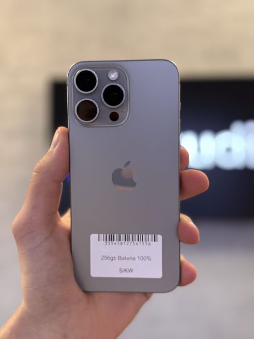 RATY 0% iPhone 15 Pro Max 256GB BATERIA 100% GWARANCJA 12 miesiecy!!!