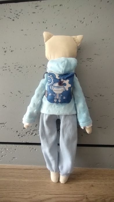 Kotek przytulanka rękodzieło handmade