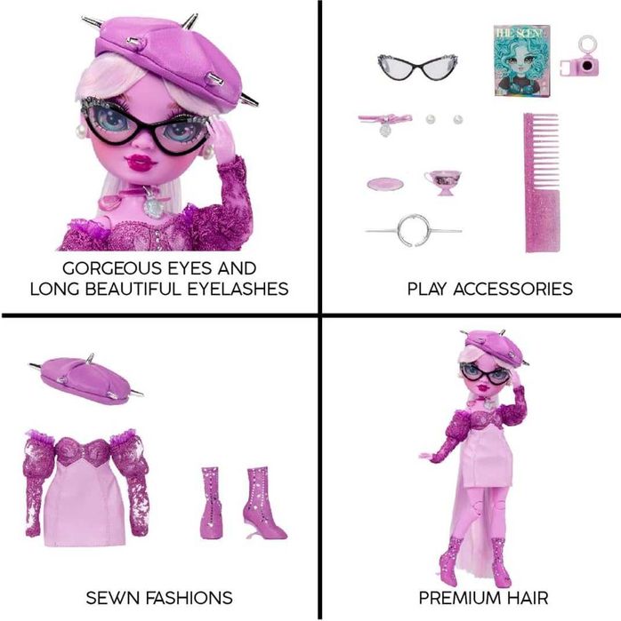 Rainbow High Lavender Lynn Purple Лялька Рейнбоу Хай Лаванда Лінн