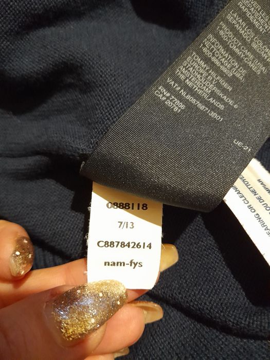 Tommy Hilfiger оригінал чоловічий светр бавовна