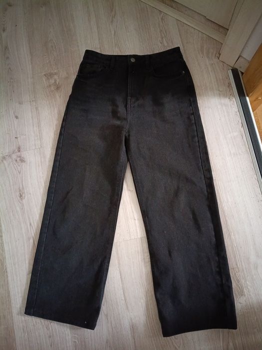 Szerokie dżinsy damskie wide leg