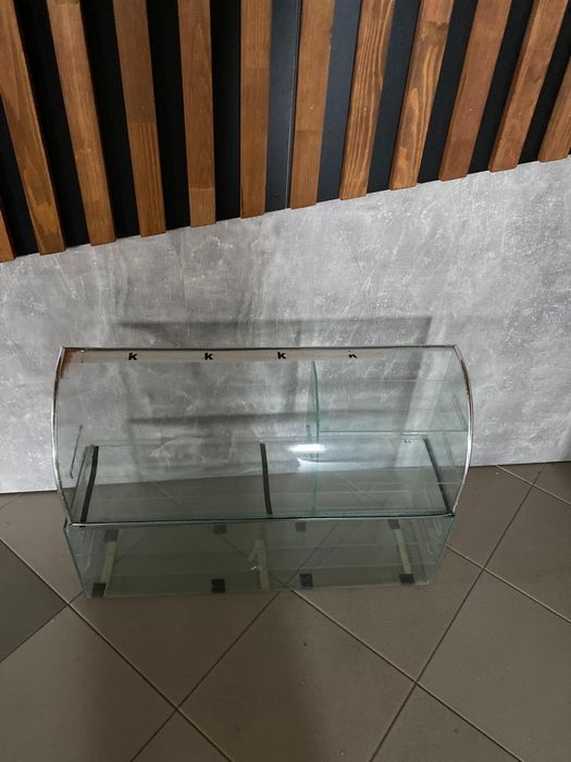 Вітрина скляна настільна