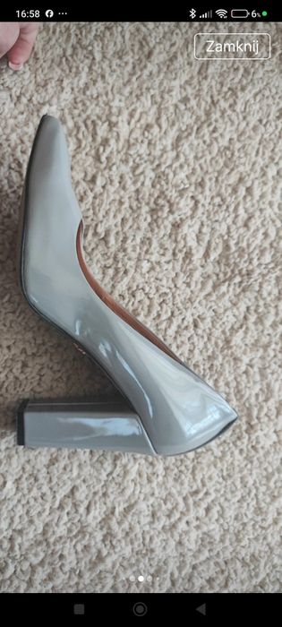 Buty czółenka Saway 39 skóra słupek Zara Kazar Wojas Tatuum Massimo