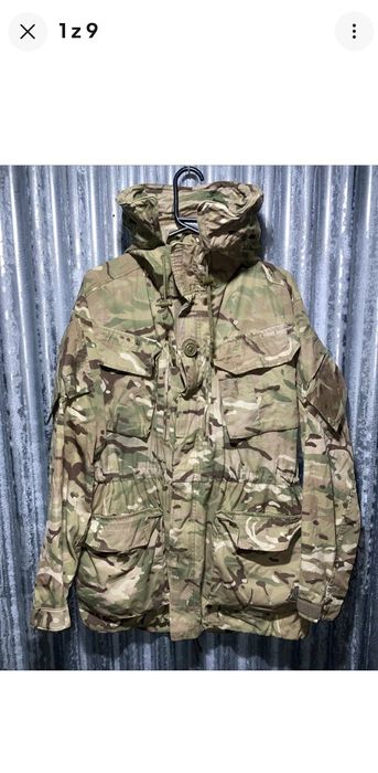 Bluza na ryby lub do lasu brytyjska MTP windproof 170/88